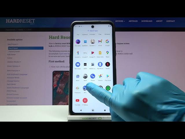 Video thumbnail for How to Activate Charging Sounds & Vibrations on NOKIA XR20 – Manage Sound Settings