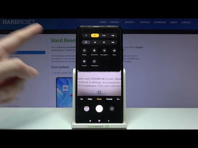 Video thumbnail for How to Turn On / Turn Off the Camera Shutter Button Sound on the XIAOMI Mi 11 Lite