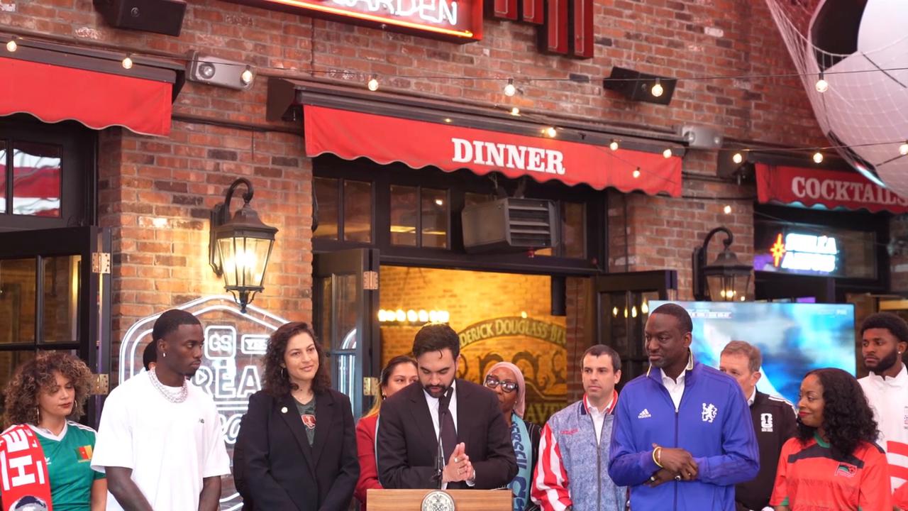 Video thumbnail for Mayor Mamdani announcement on afordable tickets for World Cup.