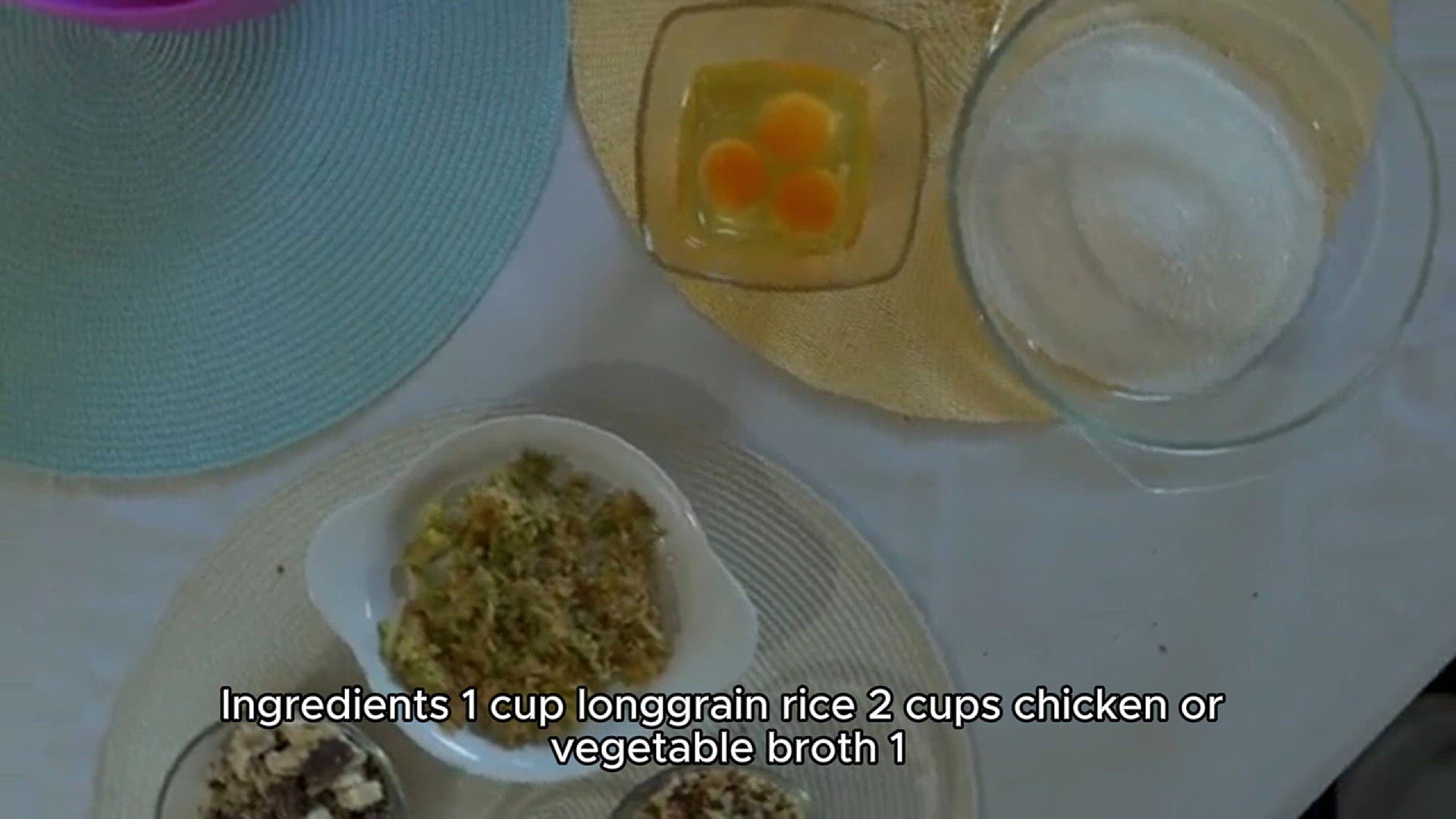 Video thumbnail for rice recipe