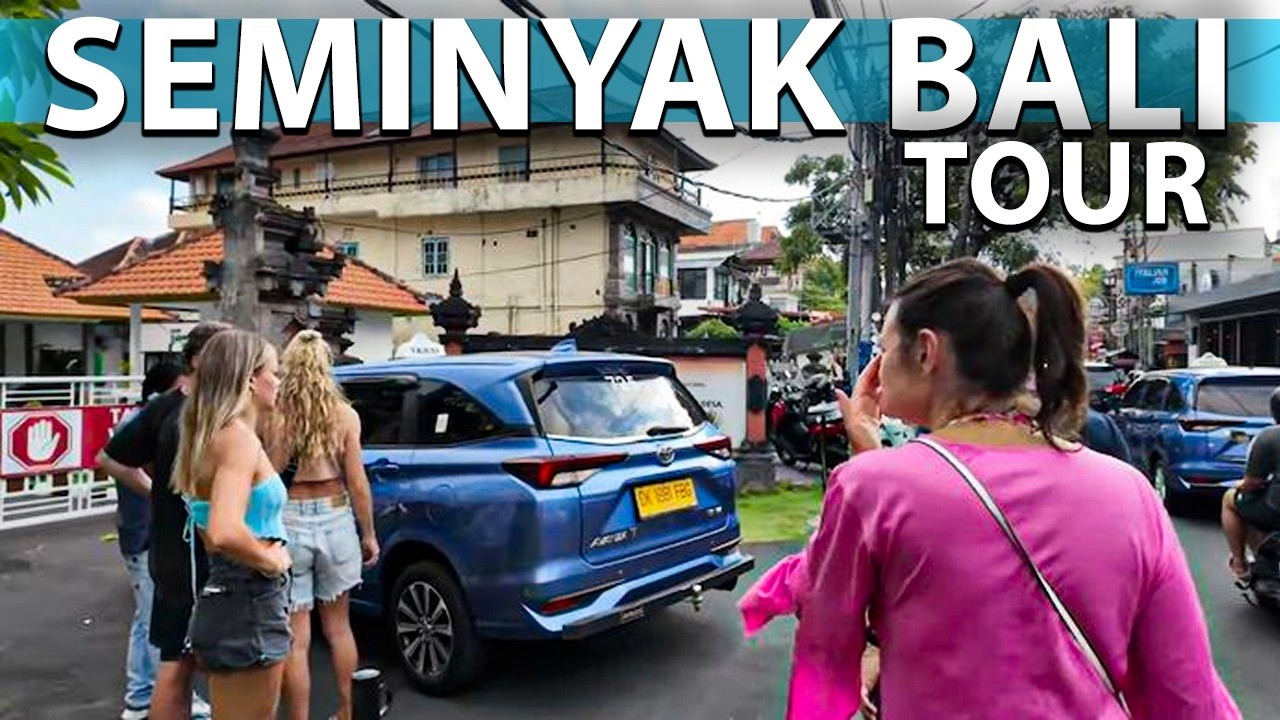 Video thumbnail for Seminyak Bali Tour Vlog 4K