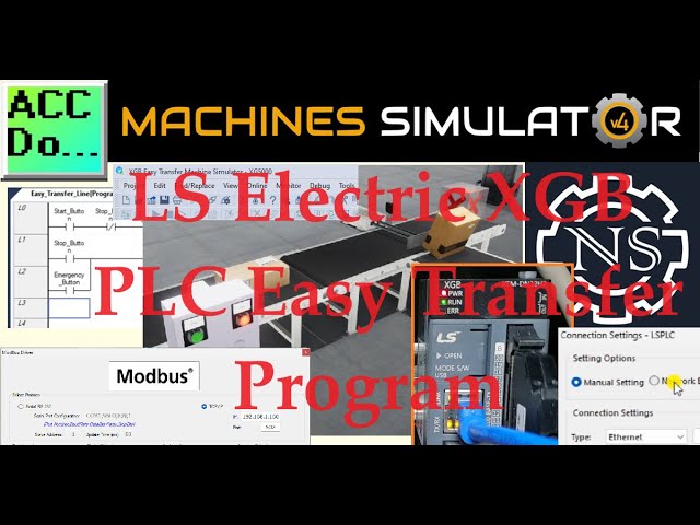 'Video thumbnail for LS Electric XGB PLC Easy Transfer Program'