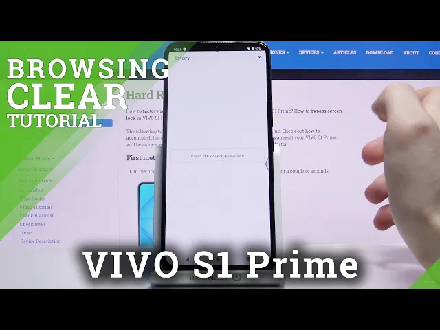 Video thumbnail for How to Clear Browsing Data on VIVO S1 Prime – Reset Browser History