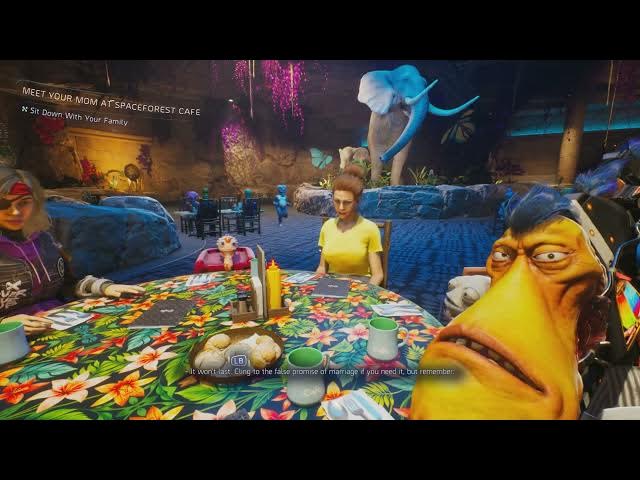 Video thumbnail for High On Life 2 - Dinner with Mom: Spaceforest Cafe: Sit Down with Your Family "It Won't Last" Choice