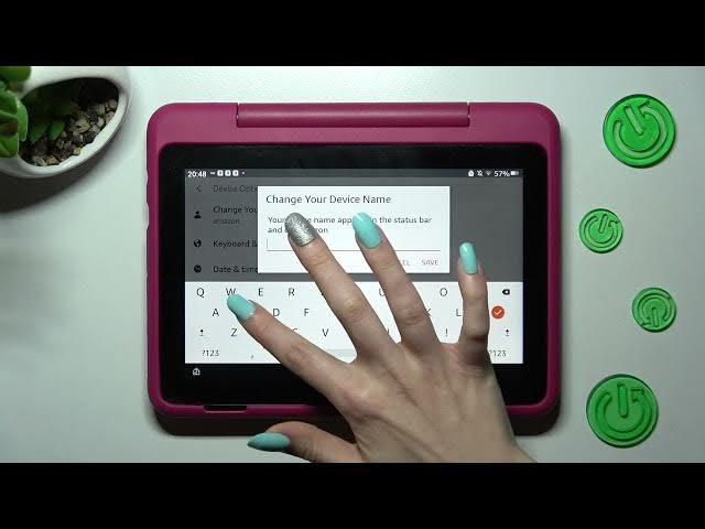 Video thumbnail for AMAZON Fire HD 8 Kids Edition 2022 - How to Change Device Name? Choose your New Tablet Name!