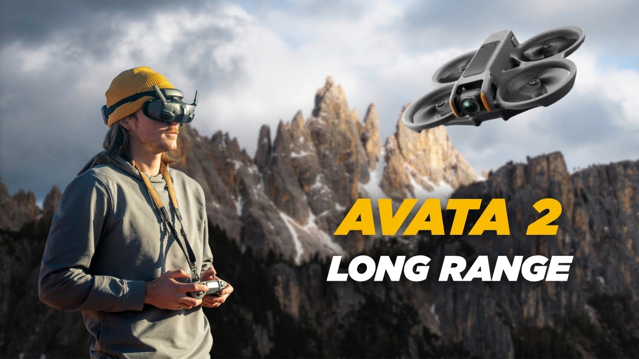Video thumbnail for LONG RANGE flight with the DJI AVATA 2 | Epic Mountain Long Range