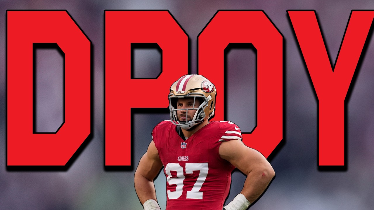 Video thumbnail for I compiled every QB hit of Nick Bosa's DPOY Season