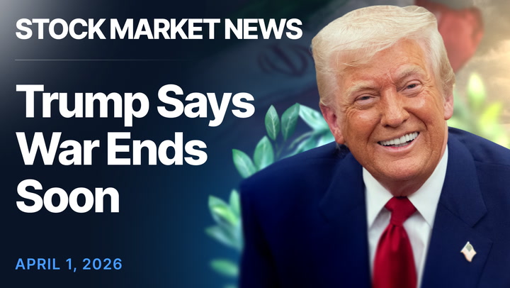 Video thumbnail for Stock Market Today: Dow Jones, S&P 500 Futures Rise As Trump Says Iran War May End 'Within Two Weeks'