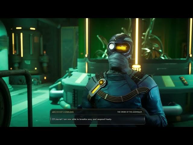 Video thumbnail for The Outer Worlds 2 - Beginning at The Endpoint: Unjam Door and Talk with Archivist Cankling Gameplay