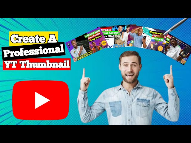 Video thumbnail for How to Create a Professional YouTube Thumbnail 2024