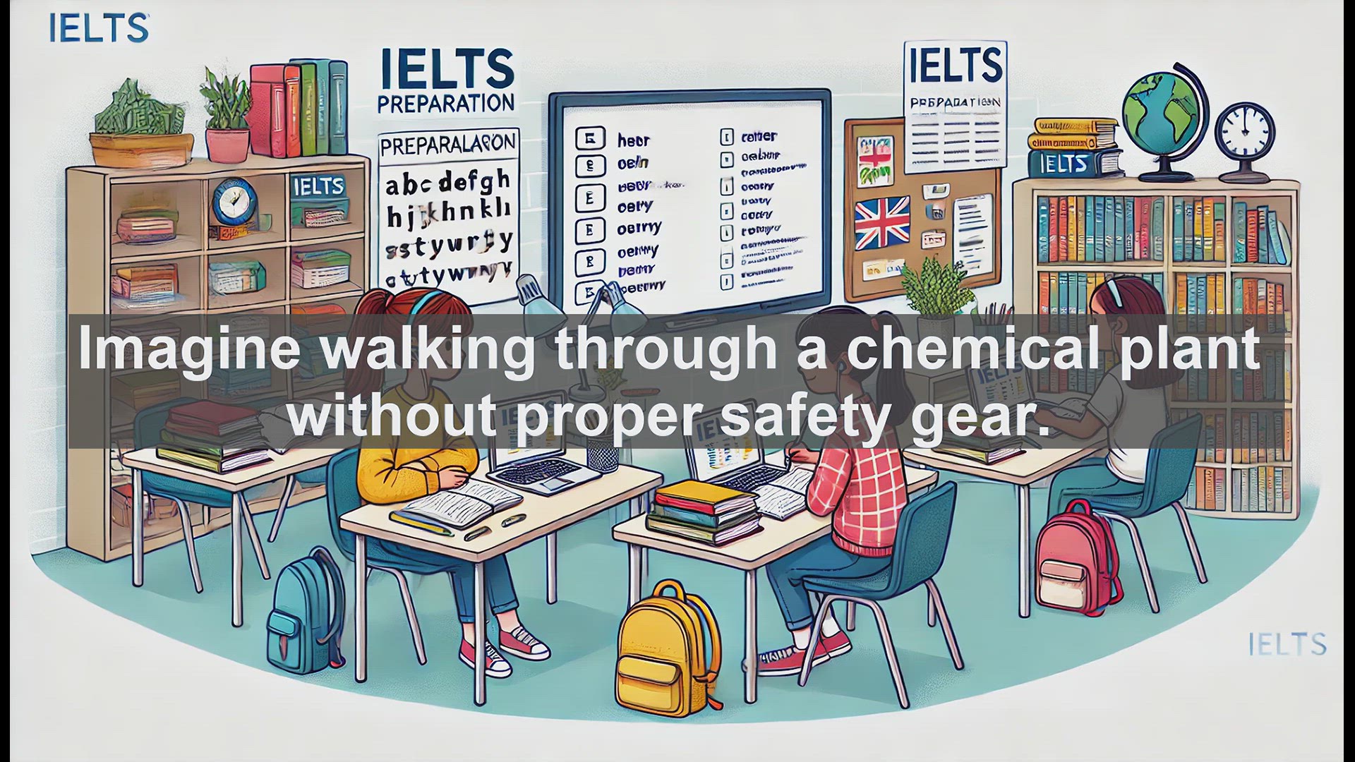 'Video thumbnail for 2500 Must Know IELTS 6.5 Vocabulary - Understanding 'Hazardous': Key Vocabulary for IELTS Success'