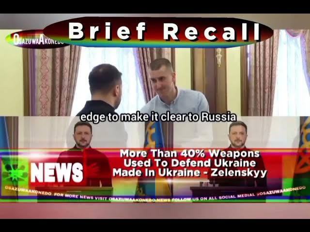 Video thumbnail for Brief Recall @11pm 17 4