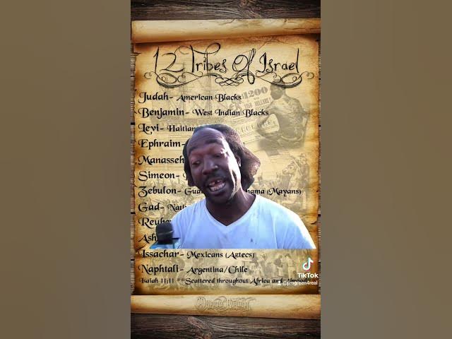 Video thumbnail for The False 12 Tribes Chart! #jesus #god #religion #iuic