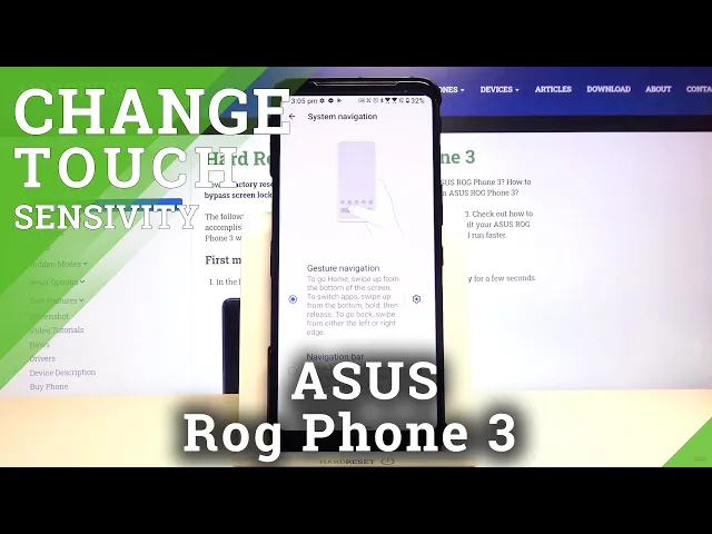 Video thumbnail for How to Change Screen Sensitivity in ASUS ROG Phone 3?
