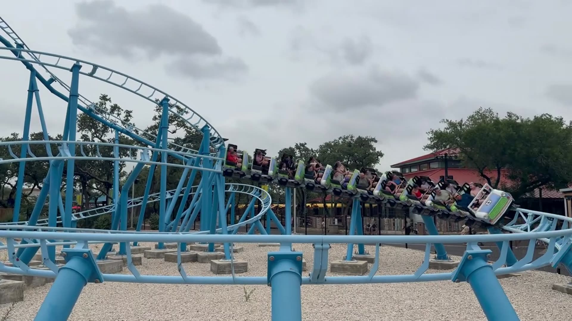 Video thumbnail for Beach Rescue Racer POV - New Family Coaster at SeaWorld San Antonio