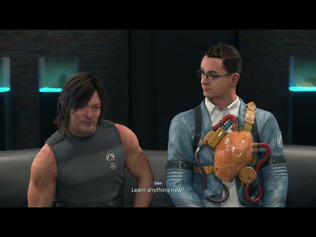 Video thumbnail for Death Stranding 2 - Episode 9 Order 42: Talk To Heartman About "Core Bridge Baby" "BB 00" Cutscene