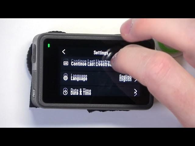 Video thumbnail for DJI OSMO Action 3 - How To Change System Language