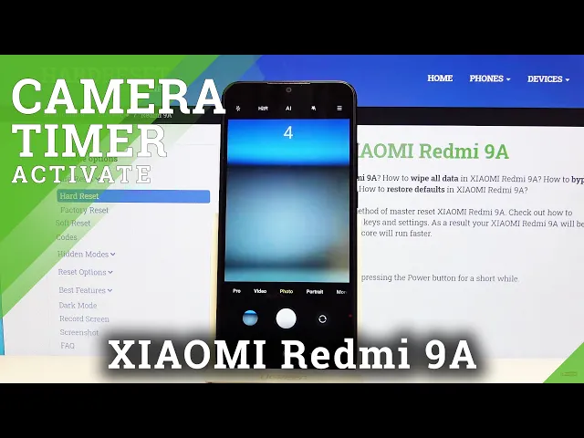 Video thumbnail for How to Set Up Camera Timer in Xiaomi Redmi 9A – Camera Settings