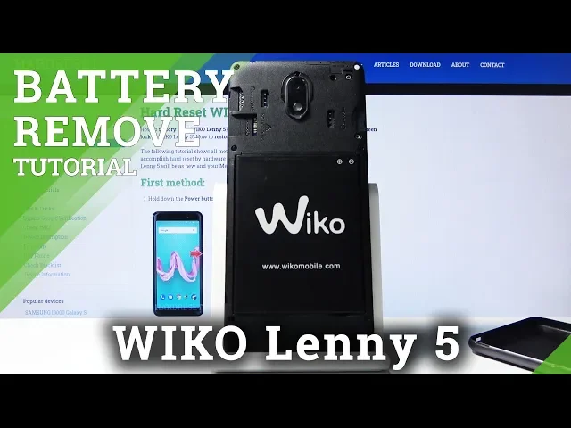 Video thumbnail for How to Soft Reset WIKO Lenny 5 - Quick Battery Removal