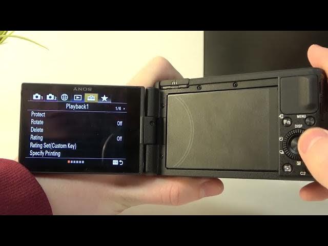 Video thumbnail for Sony ZV 01 - How To Setup Date & Time Settings