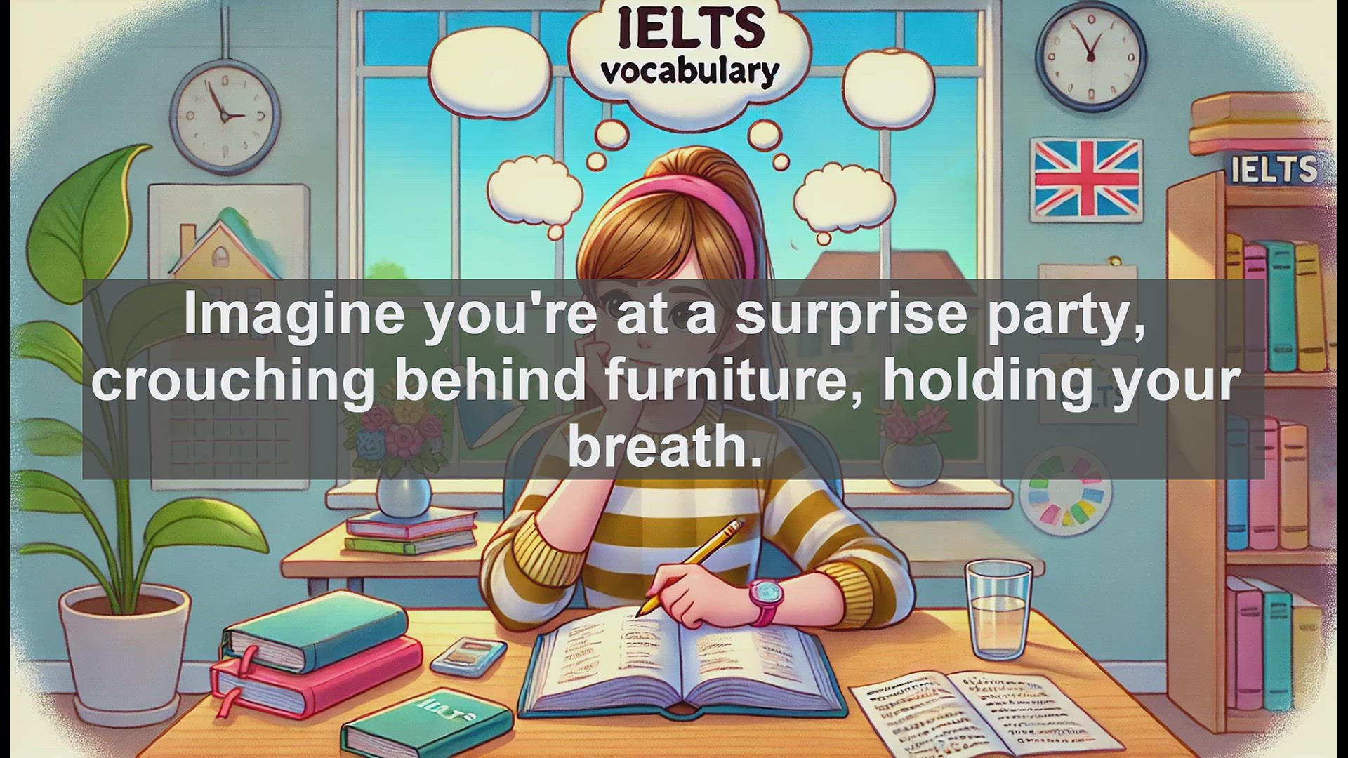 'Video thumbnail for 2500 Must Know IELTS 6.5 Vocabulary - Understanding 'Conceal': A Key IELTS Vocabulary Word'