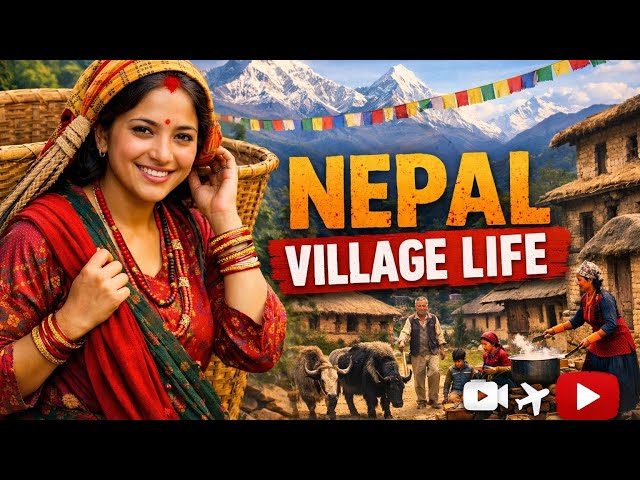 Video thumbnail for Real Nepal Village Life 🇳🇵 | Simple Living in the Hills @My-journey-myadventures
