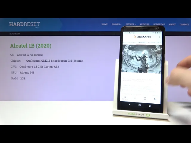 Video thumbnail for Alcatel 1B 2020 - Wild Life TEST by 3DMark