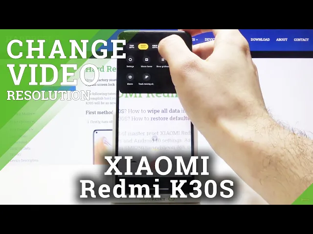 Video thumbnail for How to Change Video Resolution in XIAOMI Redmi K30S