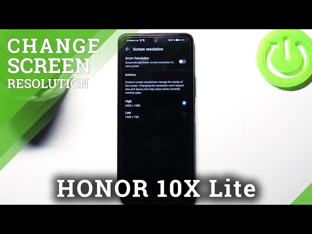 Video thumbnail for How to Change Screen Resolution in Honor 10X Lite – Display Resolution
