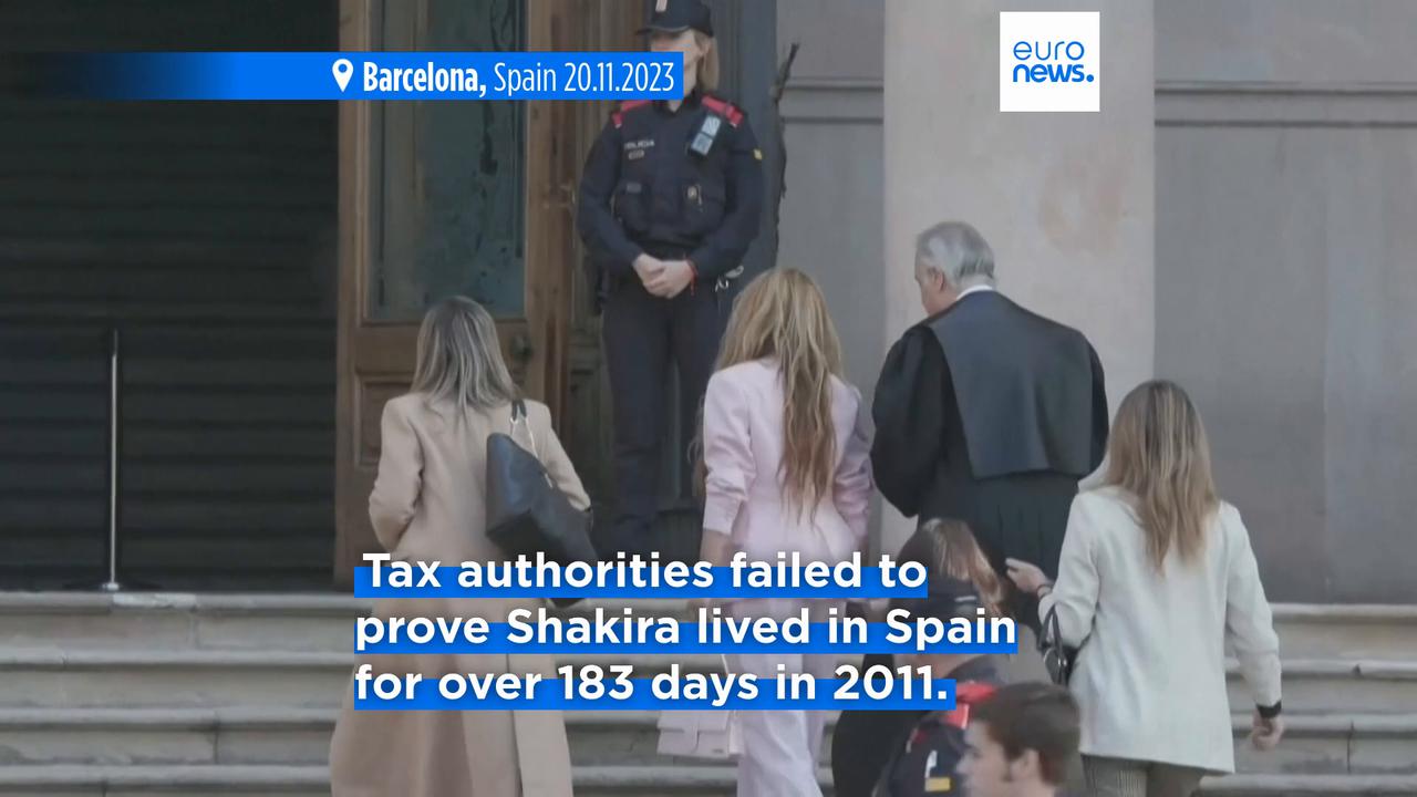 Video thumbnail for In the money: How much will Shakira receive after winning battle against Spain's tax authorities?