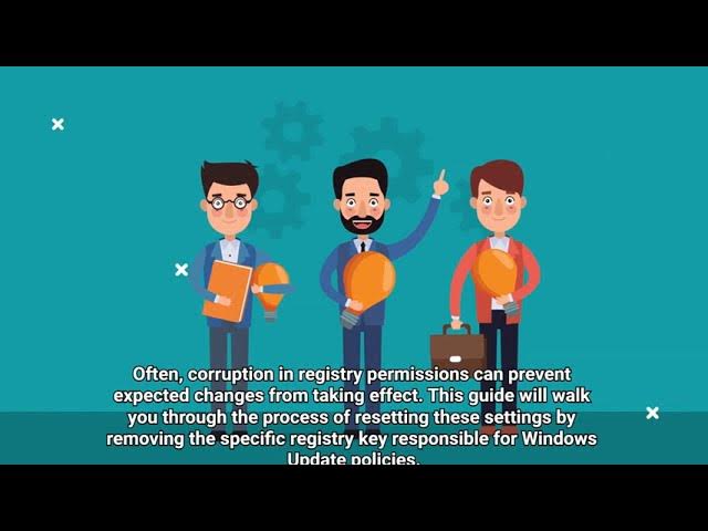 Video thumbnail for How to Reset Windows Update Group Policy Settings