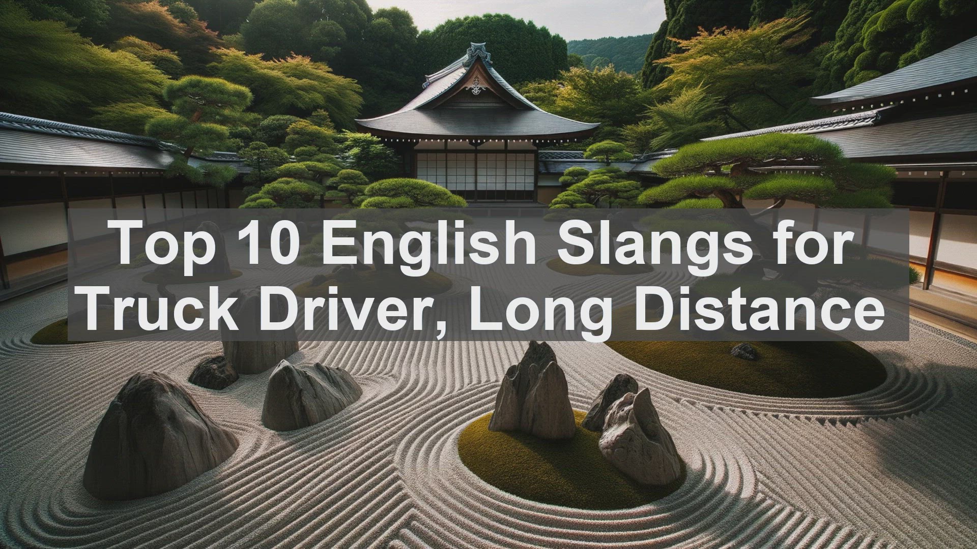 'Video thumbnail for Top 10 English Slangs for Truck Driver Long Distance'