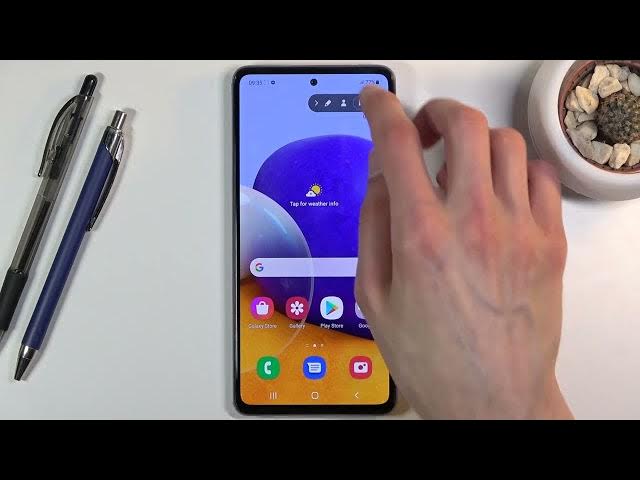 Video thumbnail for How to Record Screen on SAMSUNG Galaxy A72 – Activate Screen Recorder