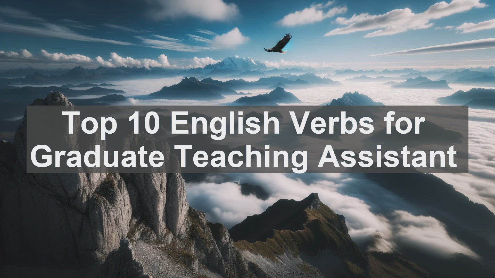'Video thumbnail for Top 10 English Verbs for Graduate Teaching Assistant'