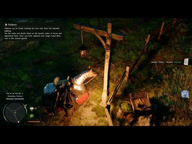 Video thumbnail for Crimson Desert - Chapter 4 Skilled In Archery: Ride a Horse and Follow Duane | Read "Warren" Bounty