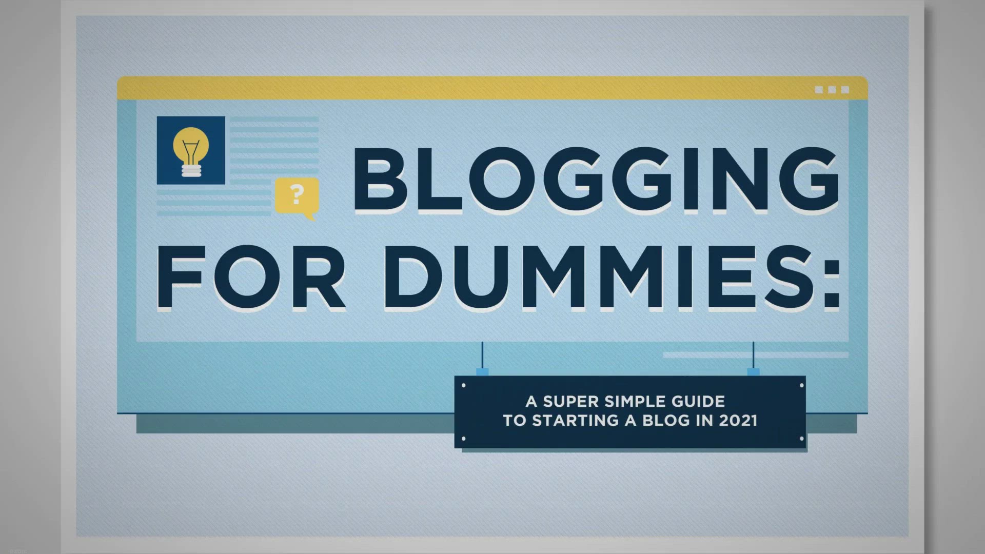 'Video thumbnail for Blogging Guide For Beginners'