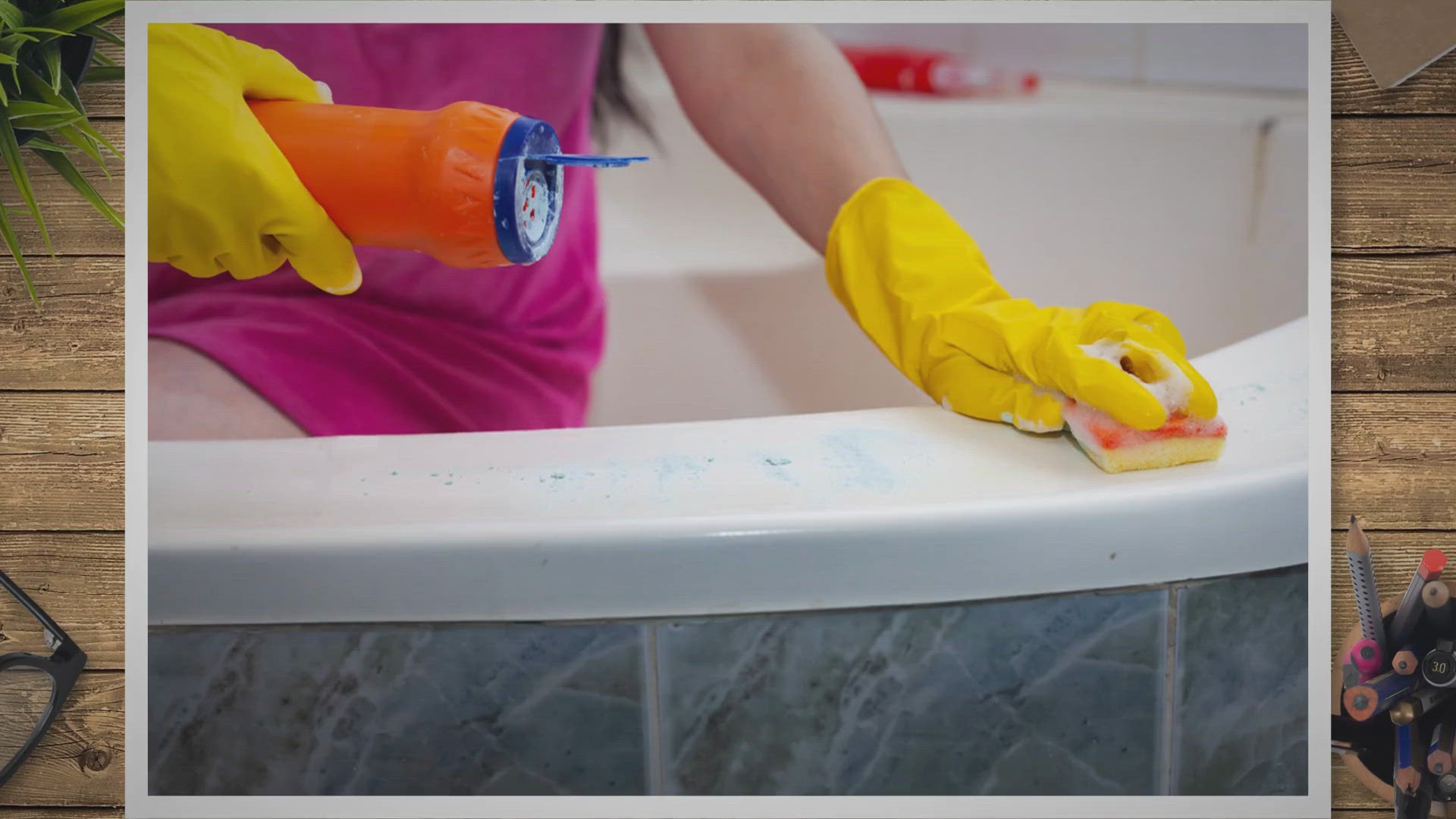 'Video thumbnail for How to Clean Bathroom Tiles  - Tips and Tricks'