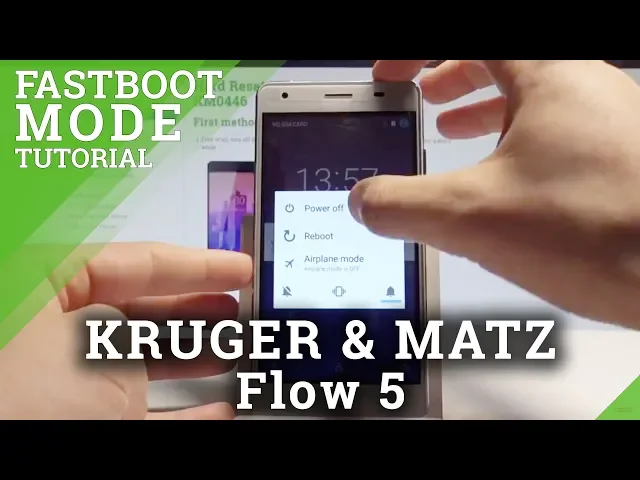 Video thumbnail for How to Enter Fastboot Mode on KRUGER & MATZ Flow 5 - Exit Fastboot Mode |HardReset.Info