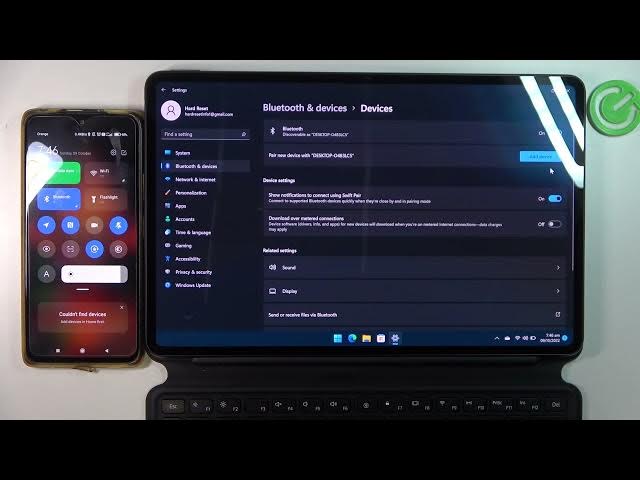 Video thumbnail for HUAWEI MateBook E Windows 11 - How To Pair Bluetooth Device