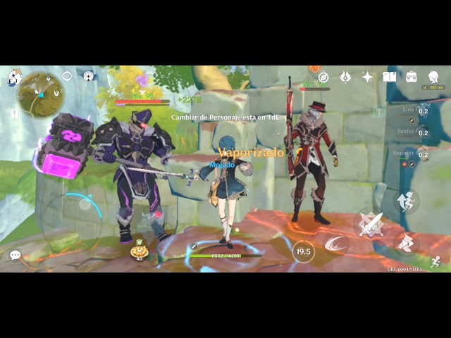 Video thumbnail for Rush eula + yanfei + xingchiu + bennet