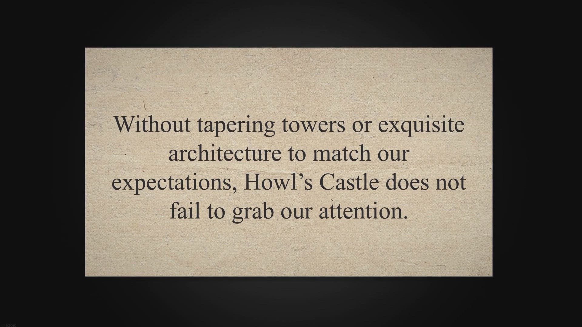 Video thumbnail for Howl's Moving Castle Explained : Shifting Perspectives of Beauty