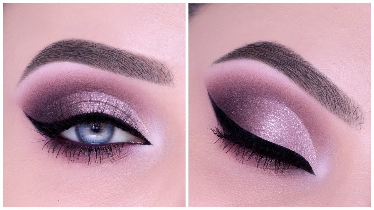 Video thumbnail for Mauve Cut Crease Tutorial Glam Eye Makeup Look