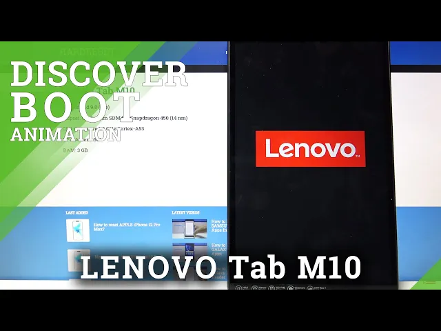 Video thumbnail for How Welcoming Screen Looks Like in Lenovo Tab M10 – Discover Boot Animation