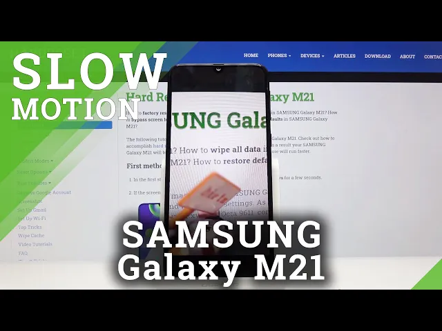 Video thumbnail for How to Record in Slow Motion in SAMSUNG Galaxy M21 – Slow Motion Feature