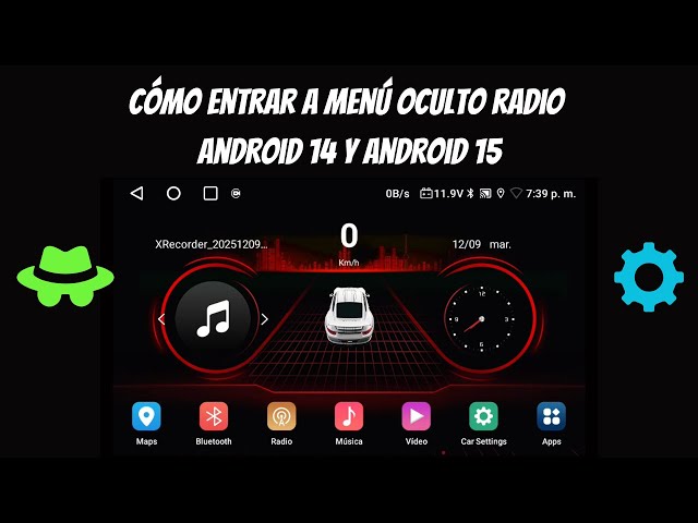 Video thumbnail for RADIO ANDROID 14-15 cómo entrar a ajustes de fábrica!