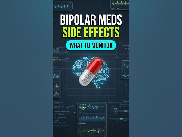 Video thumbnail for 10 Bipolar medication side effects. बाइपोलर दवाओं के दुष्प्रभाव. #mentalhealth #bipolar #hindi