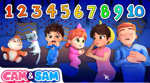 Video thumbnail for Cam And Sam - Ten In The Bed (Episode 37)