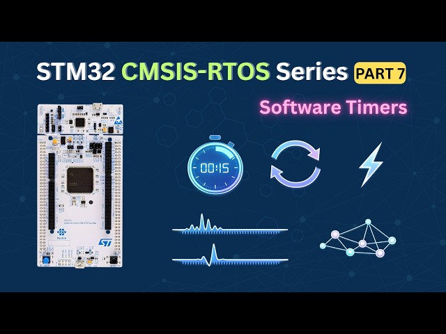 Video thumbnail for STM32 CMSIS-RTOS (Part 7): How to use Software Timers (Periodic and One Shot)