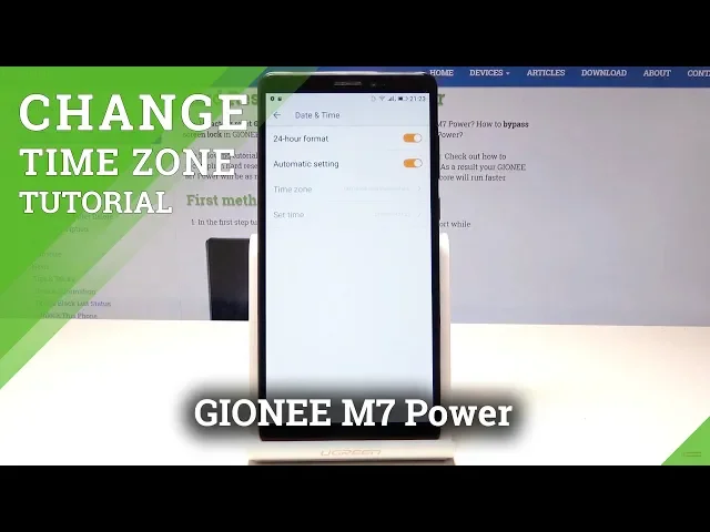 Video thumbnail for How to Change Date & Time in GIONEE M7 Power - Time Zone Settings