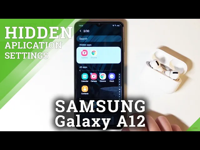Video thumbnail for How to Locate & Activate Hidden Apps in SAMSUNG Galaxy A12 – Hidden Apps Settings